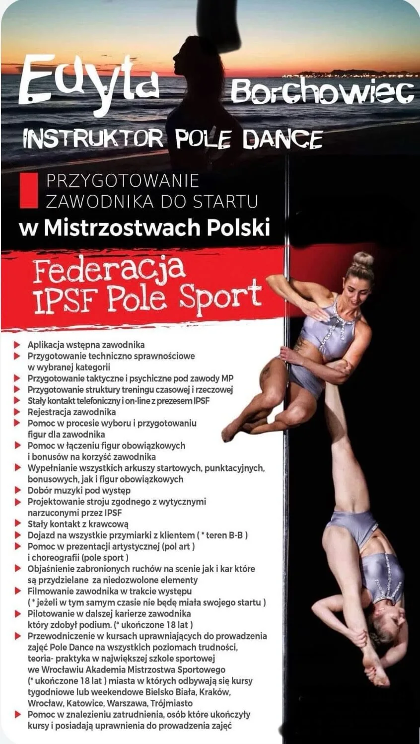 Trening mistrzowski - przygotowanie do zawodów pole sport